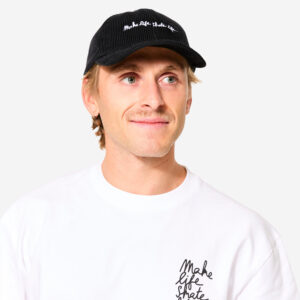 Šiltovka na skate Cap900 Make Life Skate Life čierna DECATHLON