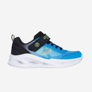Skechers Meteor Lights Krendox svietiaca detská obuv modro-čierna SKECHERS