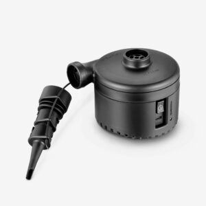 Skladná elektrická pumpa na kempovanie – dobíjateľná cez USB-C QUECHUA