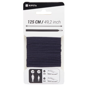 Šnúrky do topánok tmavomodré KIPSTA