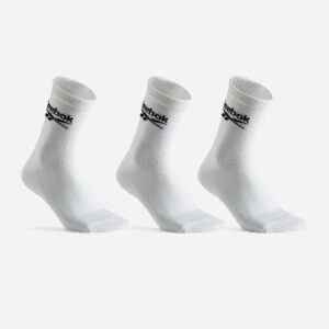 Súprava 3 párov vysokých bavlnených ponožiek REEBOK