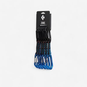 Súprava expresiek na lezenie a horolezectvo Hotforge Hybrid 12 cm 6 ks modrá BLACK DIAMOND