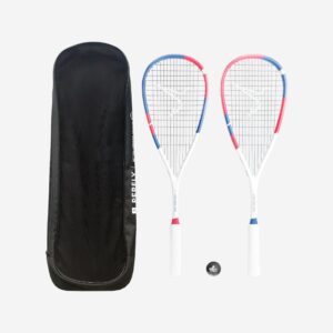 Súprava na squash - 2 rakety Wallbreaker 155 Club