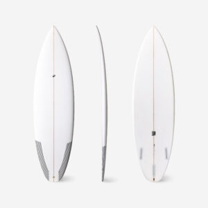 Surf shortboard Performance s plugmi Futures biely OLAIAN