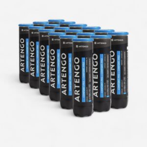 Tenisové loptičky Comfort Pro univerzálne 4×18 túb žlté ARTENGO