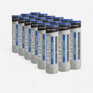 Tenisové loptičky Comfort univerzálne 4×18 túb žlté ARTENGO