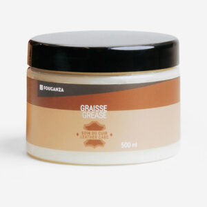 Tuk na kožené jazdecké vybavenie pre kone a poníky 500 ml FOUGANZA