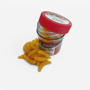 Umelá nástraha na lov pstruha žlté larvy 20 g DUDULE