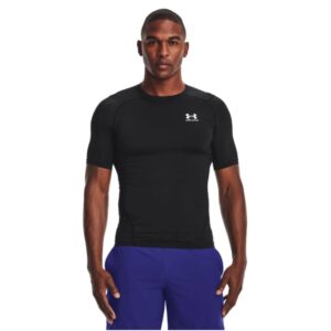 Under Armour HeatGear® pánske kompresné tričko čierne UNDER ARMOUR