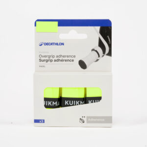 Vrchná omotávka na padel Adherence žltá KUIKMA