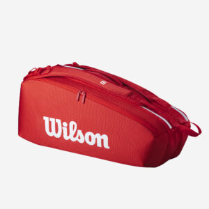 WILSON Super Tour X6 tenisová taška červená WILSON
