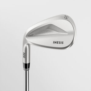 Wedge na golf pre ľavákov veľkosť 2 graphite INESIS 500 INESIS