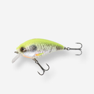 Wobler Crankbait Shallow Runner WXM CRKSR 70 F biely so žltým chrbtom CAPERLAN