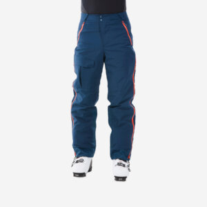 Lyžiarske nohavice unisex 500 Sport tmavomodré WEDZE