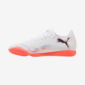 PUMA FUTURE 8 Play SR halovky bielo-oranžové PUMA