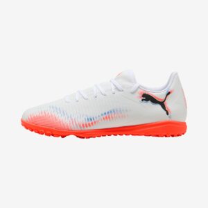 PUMA FUTURE 8 Play TT turfy bielo-oranžové PUMA