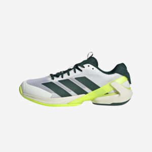 ADIDAS Adizero Ubersonic 5 pánska tenisová obuv bielo-zelená ADIDAS