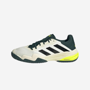 ADIDAS Barricade 13 pánska tenisová obuv bielo-zelená ADIDAS