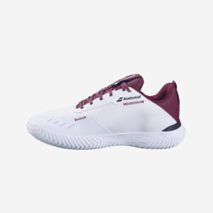 BABOLAT SFX Evo pánska tenisová obuv sivo-bordová BABOLAT