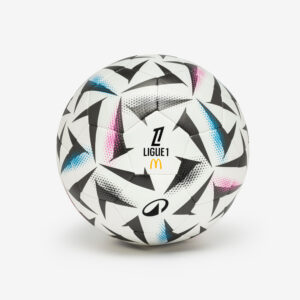 Fanúšikovská lopta Ligue 1 McDonald‘s Grapic X-Light veľ. 5 (290g) KIPSTA