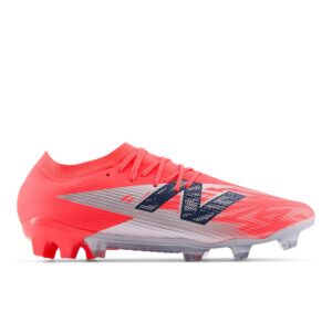 NEW BALANCE Furon Team FG V8 kopačky červeno-sivé NEW BALANCE