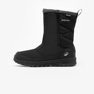 Pánske zimné nepremokavé čižmy NH100 na zips čierne QUECHUA