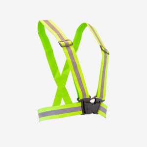 Reflexný bezpečnostný popruh žltý TOAD