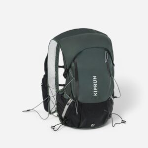 Unisex trailová vesta 900 20+5L s hydrovakom 2 l kaki KIPRUN