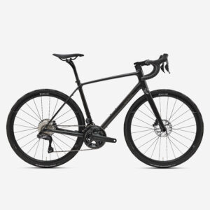 Cestný bicykel Endurance EDR CF ULTRA Shimano Ultegra Di2 čierny VAN RYSEL