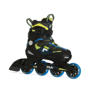 Fila Detské kolieskové korčule Fila J-One Boy Combo 3-Set Blue/Lime