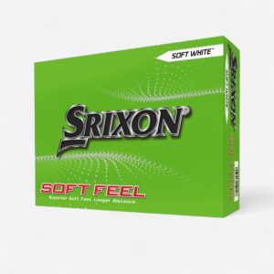 Golfové loptičky Soft Feel 12 ks biele SRIXON
