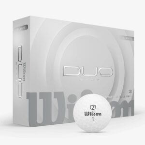 WILSON Duo Soft golfové loptičky 12 ks biele WILSON