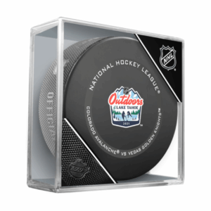 InGlasCo Fanúšikovský puk NHL Lake Tahoe Official Game Puck (1ks)